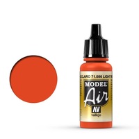 Vallejo Model Air Light Red 17 ml Acrylic Airbrush Paint [71086]