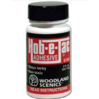 Woodland Scenics S195 Hob-E-Tac Adhesive 2Fl.Oz - 162 0195