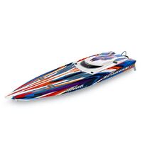 Traxxas Spartan SR Brushless 6S RC Boat Orange 103076-4