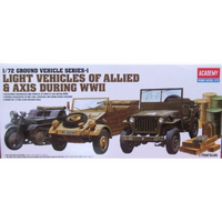 Academy 1/72 Ground Vehicle Series-1 Plastic Model Kit [13416]