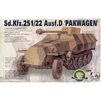 AFV Club 1/35 German Sd.Kfz.25 Ausf.D Plastic Model Kit [AF35083]