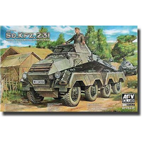 AFV Club 1/35 German Sd.Kfz. 231 Schwerer Panzerspähwagen Plastic Model Kit [AF35231]