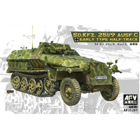 AFV Club 1/35 Sd.Kfz.251 25 Ausf.C Early Type Plastic Model Kit [AF35251]