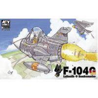 AFV Club Egg F-104G Luftwaffe / Bundesmarine Plastic Model Kit [AFQS06]