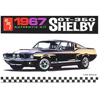 AMT 1/25 1967 Shelby GT350 - Black Plastic Model Kit