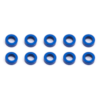 Ballstud Washers, 5.5x3.0x2.0 mm, blue aluminum