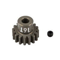 FT Pinion Gear, 16T, MOD 1, 5mm shaft, aluminum