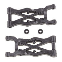 RC10B6.2 FT Rear Suspension Arms 75mm, carbon