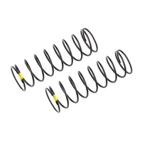 13mm Rear Shock Springs, yellow 2.3lb/in, L61, 9.5T, 1.2D