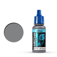 Vallejo Mecha Colour Medium Grey 17ml Acrylic Airbrush Paint [69038]