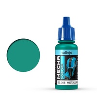 Vallejo Mecha Colour Metallic Green 17ml Acrylic Airbrush Paint [69068]