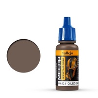 Vallejo Mecha Colour Oiled Earth Wash 17ml Acrylic Paint [69521]