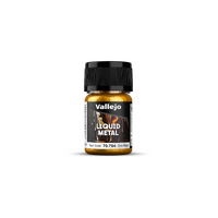 Vallejo Liquid Gold Red Gold - 35 ml Alcohol-based Metallic Paint