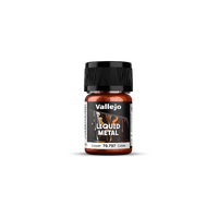 Vallejo Liquid Gold Copper - 35 ml Alcohol-based Metallic Paint