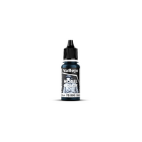 Vallejo Model Colour #204 - Gunmetal Blue - 18 ml Metallic Acrylic Paint