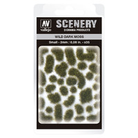 Vallejo 2mm Wild Dark Moss Diorama Accessory [SC402]