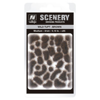 Vallejo 4mm Wild Tuft - Brown Diorama Accessory [SC411]