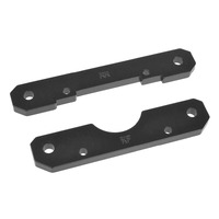 Team Corally - Suspension Arm Mount - XB - Rear - 4mm Aluminum - 1 set