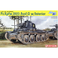 Dragon 1/35 Pz.Kpfw.38(t) Ausf.G w/Interior Plastic Model Kit [6290]