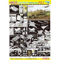 Dragon 1/35 Sd.Kfz.7/2 3.7cm Flak 37 w/Armor Cab Plastic Model Kit [6542]