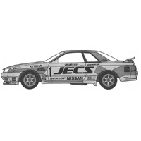 Fujimi 1/24 JECS Skyline (Skyline GT-R [BNR32 Gr.A]) 1992 (ID-299) Plastic Model Kit