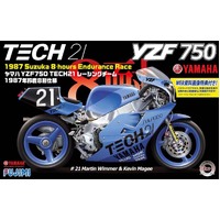 Fujimi 1/12 YAMAHA YZR750 TECH21 1987 (Bike-No9) Plastic Model Kit