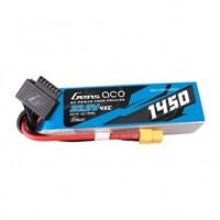 Gens Ace G-Tech 6S 1450mAh 45C 22.2V Soft Pack Lipo Battery (XT60)