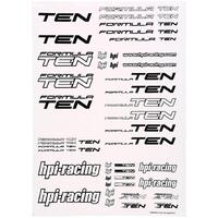 HPI 102840 FORMULA TEN LOGO DECAL