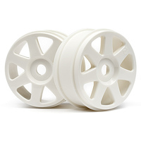 HPI V7 Wheel White (42X83mm/2Pcs) [103678]