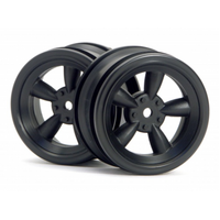 HPI Vintage 5 Spoke Wheel 26mm Black (0mm Offset) [3816]