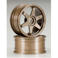 HPI TE37 Wheel 26mm Bronze (0mm Offset) [3838]