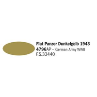 Italeri 4796Ap Flat Panzer Dark Yellow 1943 20Ml Acrylic Paint - Itp-04796Ap