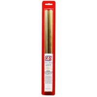 K&S SMALL BRASS TUBING 12 piece ASSORTMENT