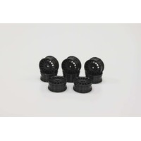 Kyosho Aero 24 Wheel (15-Spoke/Black) 8pc