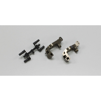 Kyosho Aluminium Front Hub Carrier L&R Gunmetal MP9