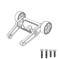 MJX Truggy Wheelie Bar Assembly [16120]