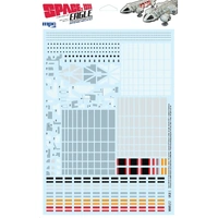 MPC 1/48 Space: 1999 22" Eagle Transporter Paneling Decals