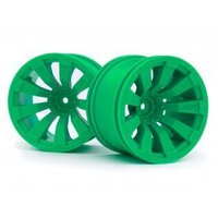 Maverick Quantum+ XT 3.2in Wheel (Green/2pcs) [150249]