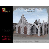 Pegasus 28mm Gothic City Building Small Set #1 Plastic Model Kit [4924]