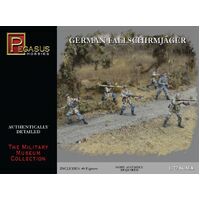 Pegasus 1/72 German Fallschirmjager Plastic Model Kit [7224]