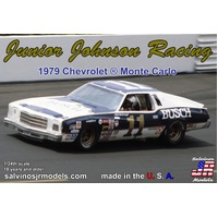 Salvinos J R 1/25 Junior Johnson Racing 1979 Chevrolet Monte Carlo Driven by Cale Yarborough Plastic Model Kit