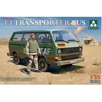 Takom 1/35 Bundeswehr T3 Transporter Bus (with figure) Plastic Model Kit [2013]