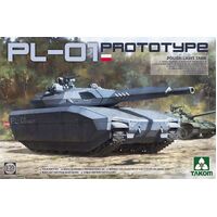 Takom 1/35 Polish PL-01 Prototype light tank Plastic Model Kit