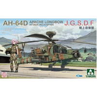 Takom 1/35 AH-64D Apache Longbow J.G.S.D.F Attack Helicopter Plastic Model Kit