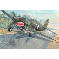 Trumpeter 1/32 P-40F Warhawk *AUS Decal* Plastic Model Kit