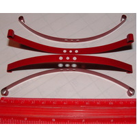 Red Super Soft Flex Leaf Springs (4)