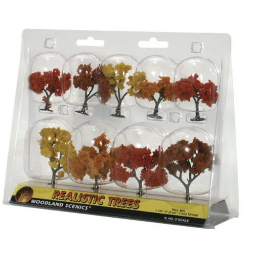 WOODLAND SCENICS 1 1/4IN - 3IN RM REAL FALL MIX 9/PK *