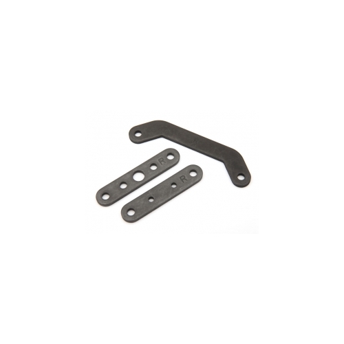 "T/XAS BULKHEAD TIE BAR, REAR, UPPER (1)/ LOWER FRONT (1)/ LOWER REAR (1) (STEEL)"