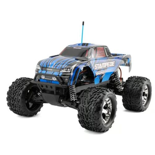 Traxxas Stampede HD 1/10 RTR 2WD Electric Monster Truck (Blue) w/XL-5 ESC, TQ 2.4GHz Radio, Battery & USB-C Charger