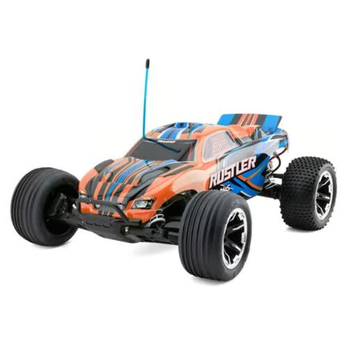 Traxxas Rustler HD 1/10 RTR 2WD Electric Stadium Truck (Orange) w/XL-5 ESC, TQ 2.4GHz Radio, Battery & USB-C Charger